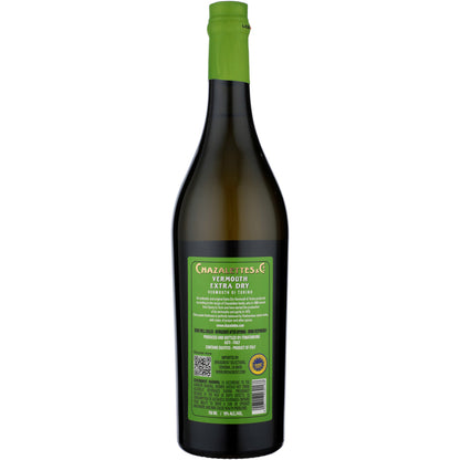 Chazalettes & Co. Vermouth Di Torino Extra Dry - 750ML - Back