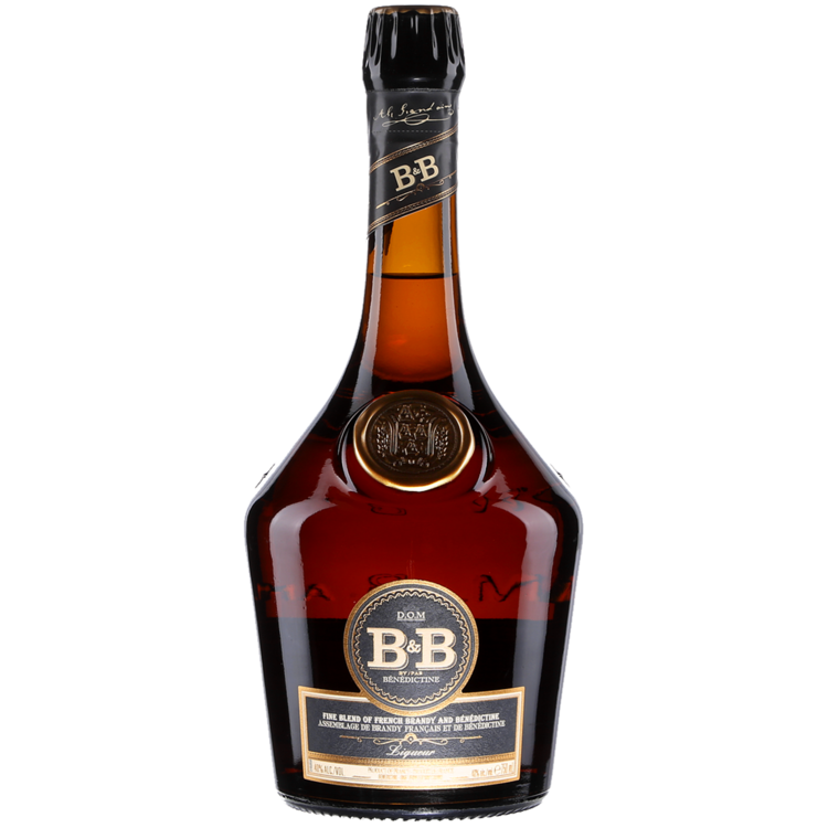 Benedictine Brandy Liqueur B&B 80 - 750ML - Front
