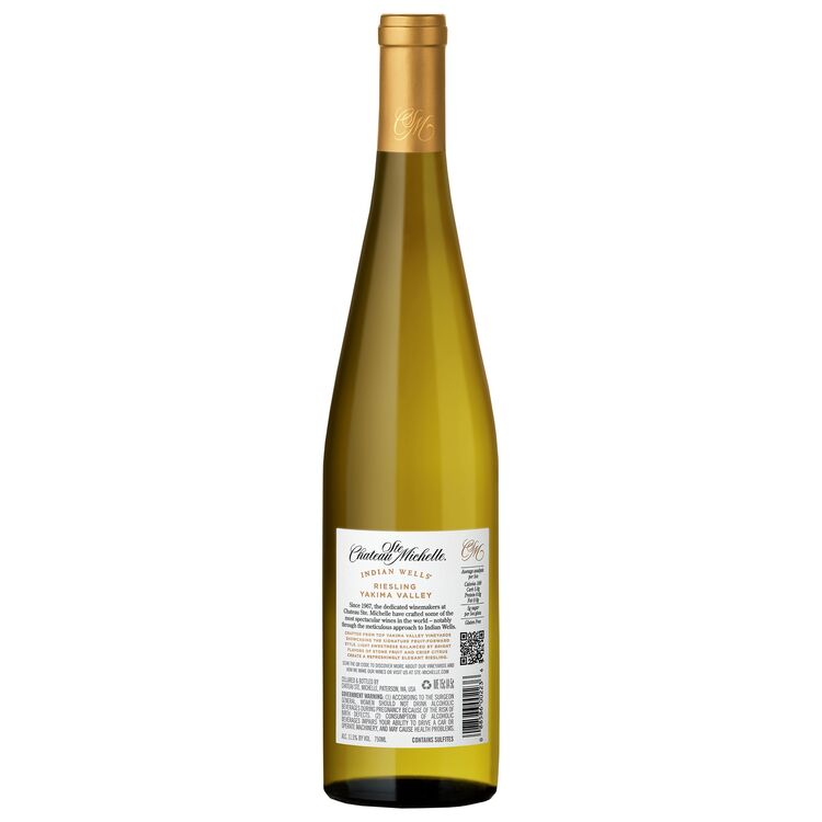Chateau Ste. Michelle Riesling Indian Wells Yakima Valley 2022 - 750ML