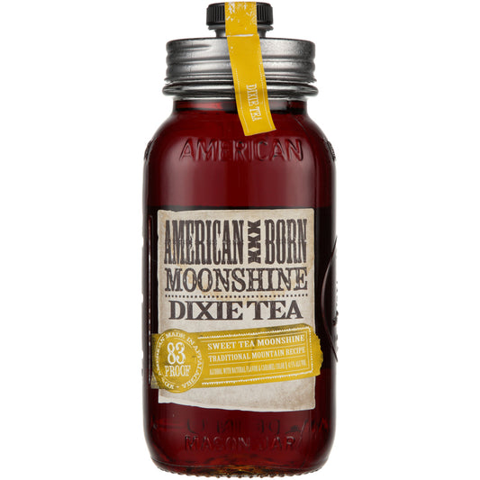 American Born Sweet Tea Moonshine Dixie 83 - 750ML - Front