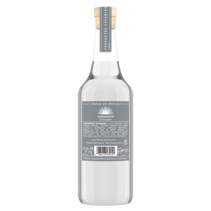 Casamigos Tequila Reposado Cristalino 80 - 750ML - Back