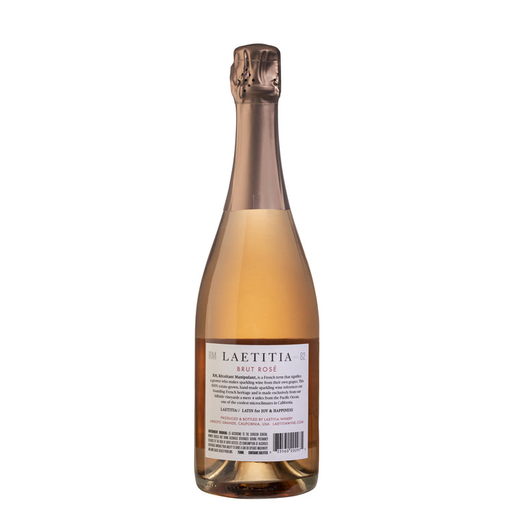 Laetitia Brut Rose Rm Arroyo Grande Valley - 750ML - Back