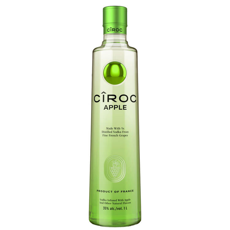 Ciroc Apple Flavored Vodka 70 - 1.0L - Front