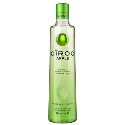 Ciroc Apple Flavored Vodka 70 - 1.0L - Front