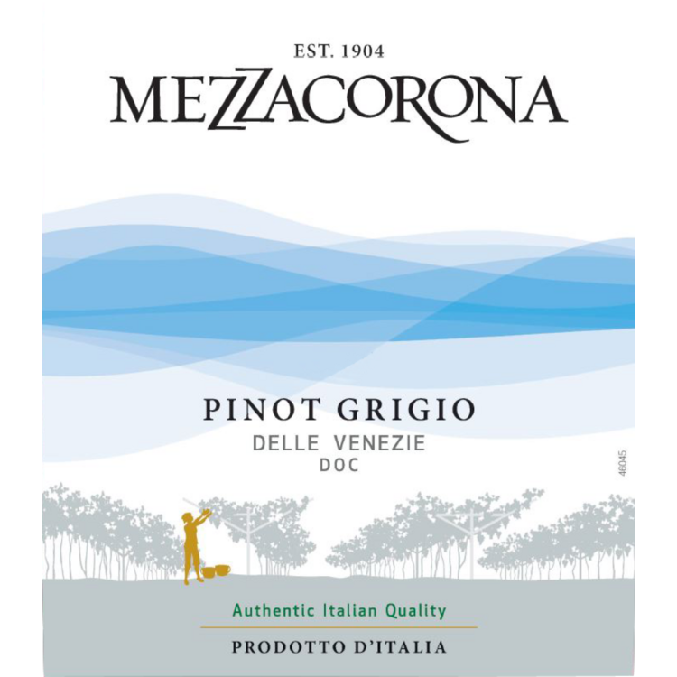 Mezzacorona Pinot Grigio Delle Venezie - 750ML - Front Label