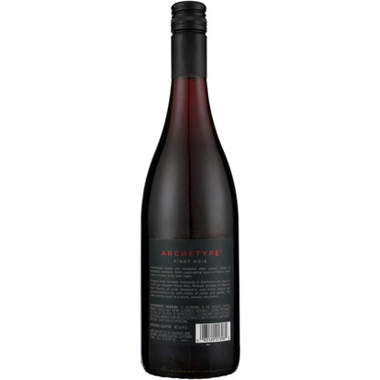 Archetype Pinot Noir California - 750ML - Back