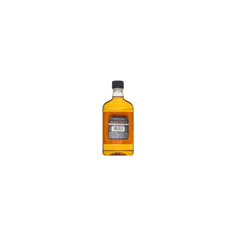Black Velvet Canadian Whisky 3 Yr 80 - 375ML - Back