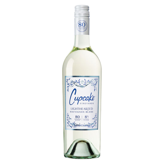Cupcake Sauvignon Blanc Light Hearted 80 Calories Per 5 Oz California - 750ML