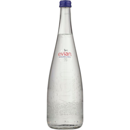 Evian Sparkling Water - 750ML - Front