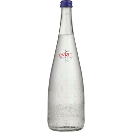 Evian Sparkling Water - 750ML - Front