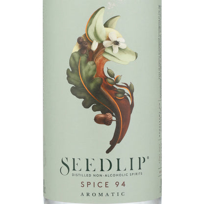 Seedlip Distilled Non-Alcoholic Spirit Spice 94 - 700ML - Front Label