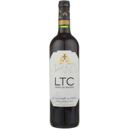 Chateau Les Trois Croix Fronsac 2017 Wood Box - 750ML