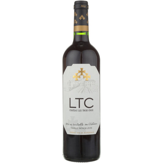 Chateau Les Trois Croix Fronsac 2017 Wood Box - 750ML