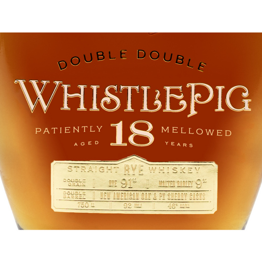 Whistlepig Rye Whiskey 5th Edition Double Malt Finished In Px Sherry C - 750ML - Front Label
