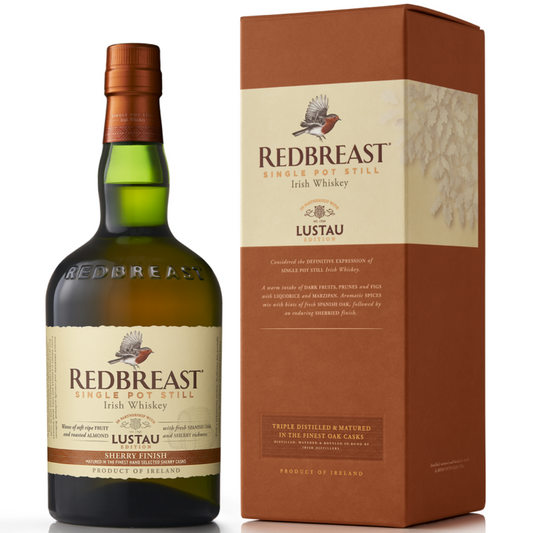 Redbreast Single Pot Still Irish Whiskey Sherry Finish Lustau Edition - 750ML