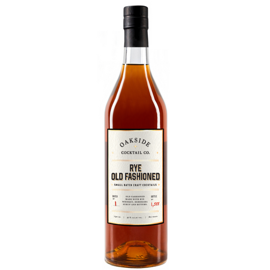 Oakside Cocktail Co Rye Old Fashioned 82 - 750ML - Front