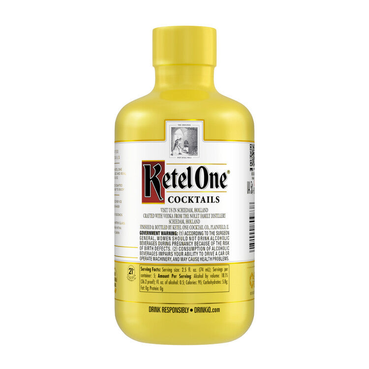 Ketel One Cocktail Martini Lemon Drop Martini Collection 36.2 - 375ML - Back