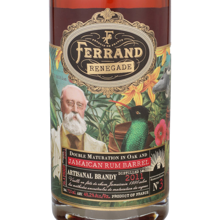 Ferrand Brandy Renegade Barrel No. 3 10 Yr 96.4 - 750ML - Front Label