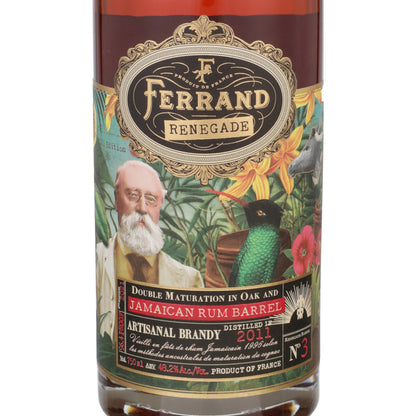 Ferrand Brandy Renegade Barrel No. 3 10 Yr 96.4 - 750ML - Front Label