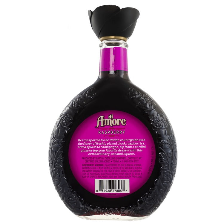 Di Amore Raspberry Liqueur 33 - 750ML - Back