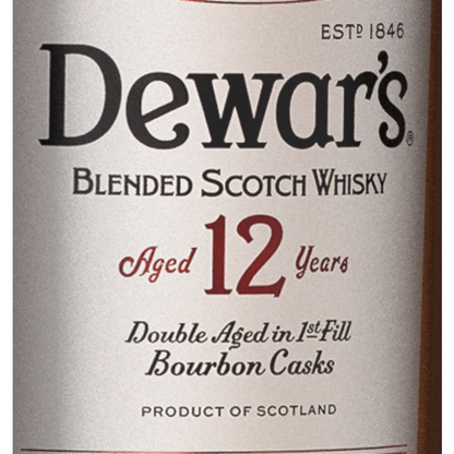 Dewar'S Blended Scotch 12 Yr 80 W/ 1-50ml 15 Yr 80 & 1-50ml 18 Yr 80 - 750ML