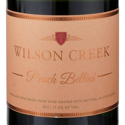 Wilson Creek Peach Bellini - 750ML - Front Label