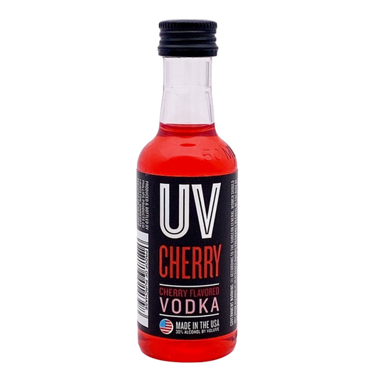 Uv Cherry Flavored Vodka 60 - 50ML - Front