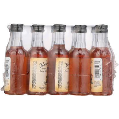 Blackheart Spiced Rum 93 - 50ML - Back