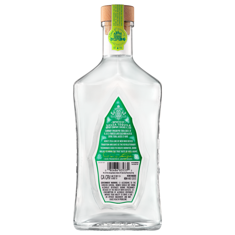 Hornitos Tequila Plata 80 - 1.0L - Back
