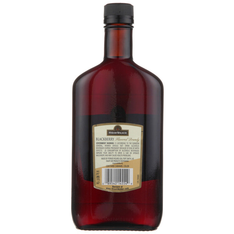 Hiram Walker Blackberry Flavored Brandy 70 - 375ML
