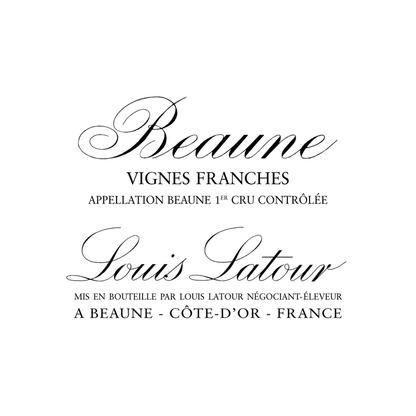 Louis Latour Beaune Rouge Les Vignes Franches Premier Cru 2020 - 750ML - Front Label