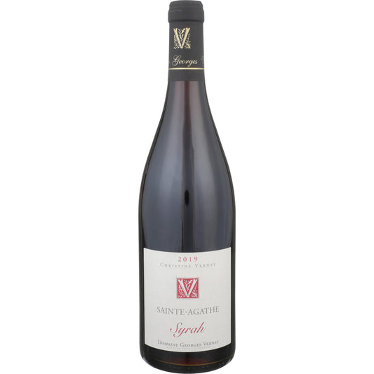 Georges Vernay Syrah Sainte-Agathe Collines Rhodaniennes 2019 - 750ML - Front