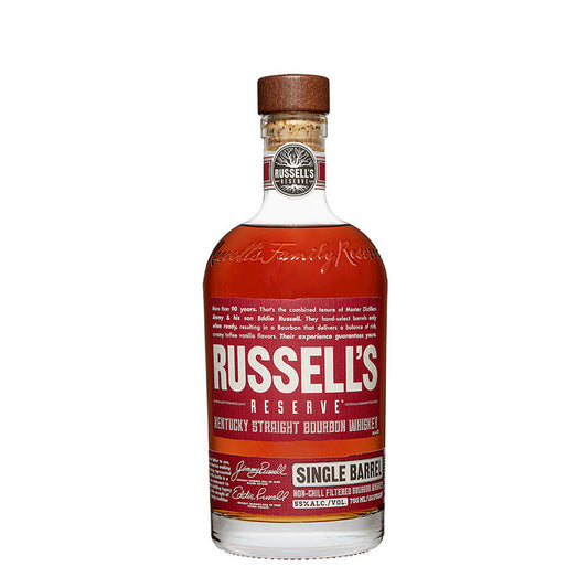 Russell's Reserve Straight Bourbon Small Batch Single Barrel 110 - 750ML - Front
