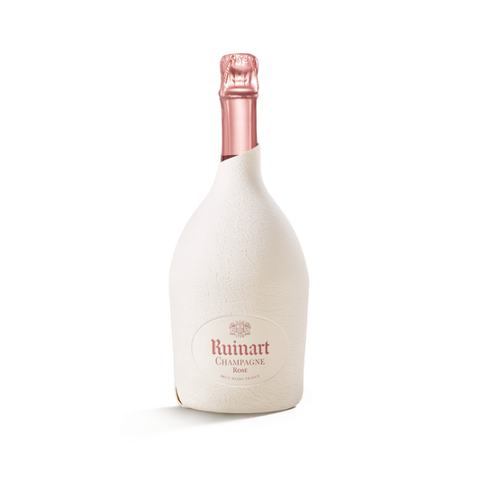 Ruinart Champagne Brut Rose W/ Second Skin Gift Box - 750ML - Front