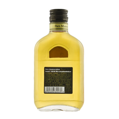 Paul Masson Apple Flavored Brandy Grande Amber 54 - 200ML - Back
