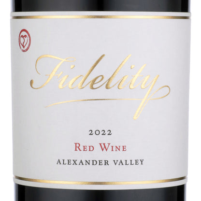 Fidelity Red Wine Alexander Valley 2022 - 750ML