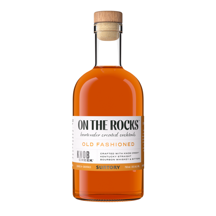 Otr-On The Rocks The Old Fashioned Cocktail Crafted With Knob Creek Bo - 750ML - Front