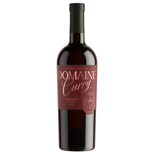 Domaine Curry Red Wine Founders Blend Napa Valley 2021 - 750ML - Front