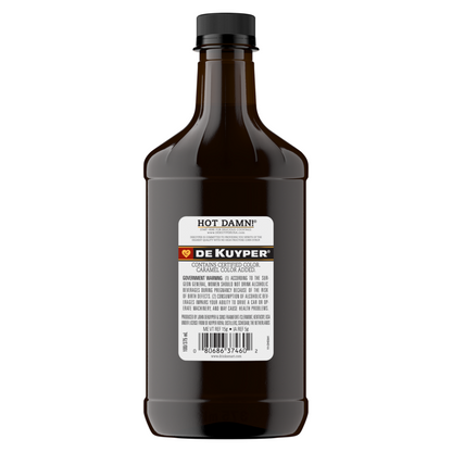 Dekuyper Cinnamon Schnapps Hot Damn! 100 - 375ML - Back
