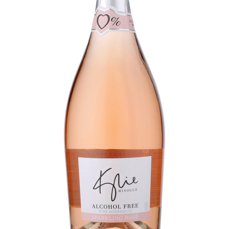 Kylie Minogue Non-Alcoholic Sparkling Rose - 750ML - Front Label