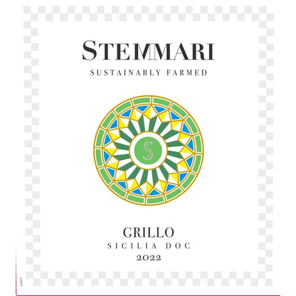 Stemmari Grillo Sicilia - 750ML - Front Label