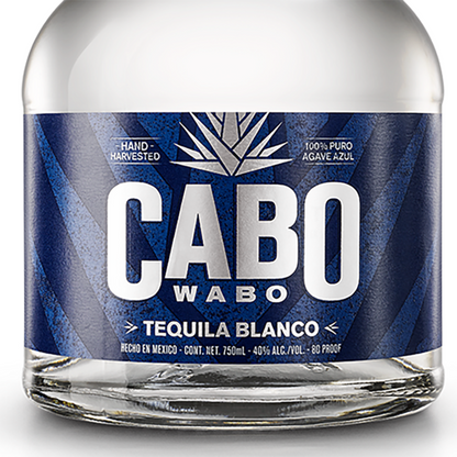 Cabo Wabo Tequila Blanco 80 - 750ML