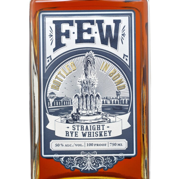 Few Straight Rye Whiskey Bottled In Bond 100 - 750ML - Front Label