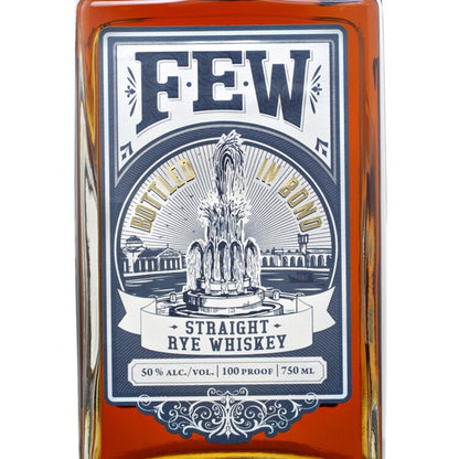 Few Straight Rye Whiskey Bottled In Bond 100 - 750ML - Front Label