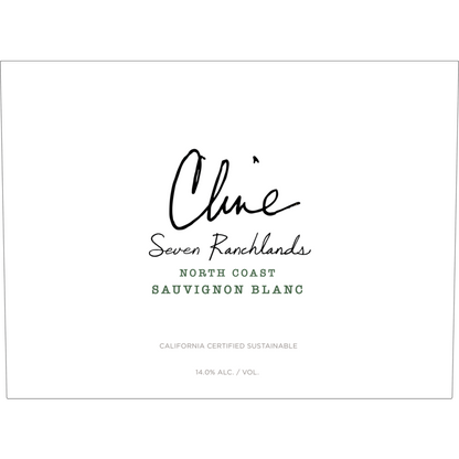 Cline Sauvignon Blanc Seven Ranchlands North Coast 2023 - 750ML