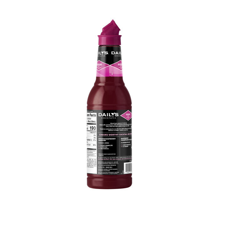 Daily's Raspberry Daiquiri Mix - 1.0L - Back