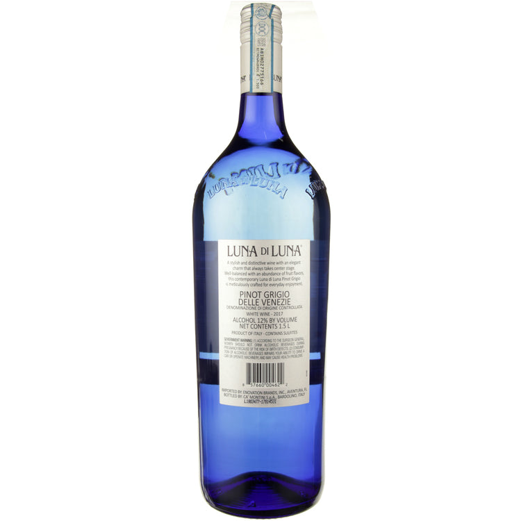 Luna Di Luna Pinot Grigio Private Collection Vigneti Delle Dolomiti - 1.5L - Back