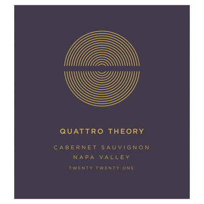 Quattro Theory Cabernet Sauvignon Napa Valley 2021 - 750ML