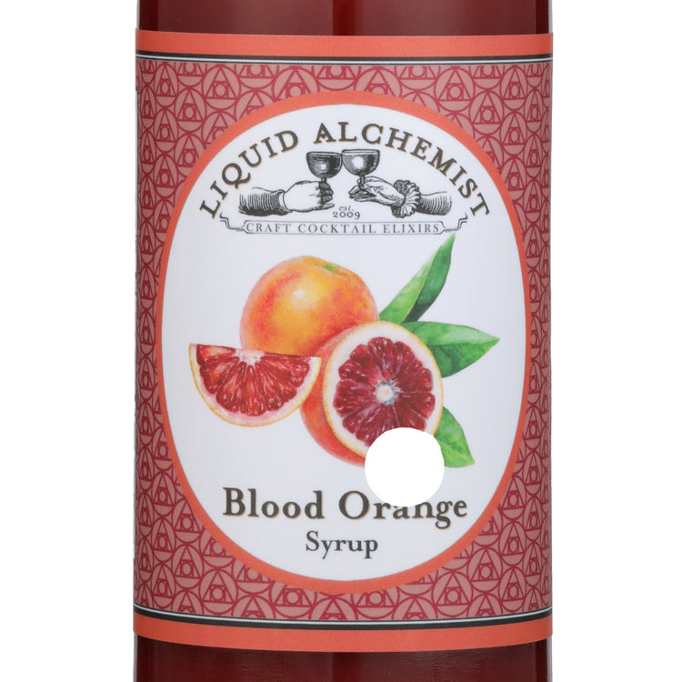 Liquid Alchemist Blood Orange Syrup - 375ML - Front Label