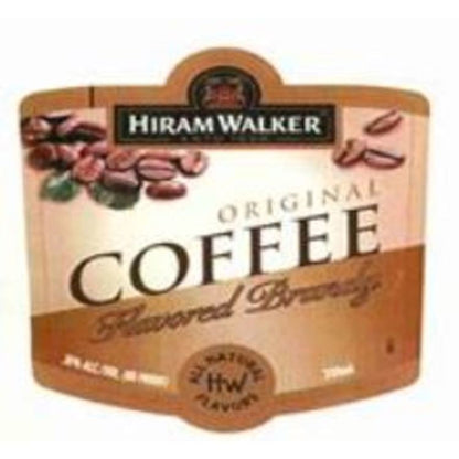 Hiram Walker Coffee Flavored Brandy 60 - 750ML - Front Label